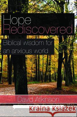 Hope Rediscovered David Atkinson Rowan Williams 9781532678615 Wipf & Stock Publishers - książka