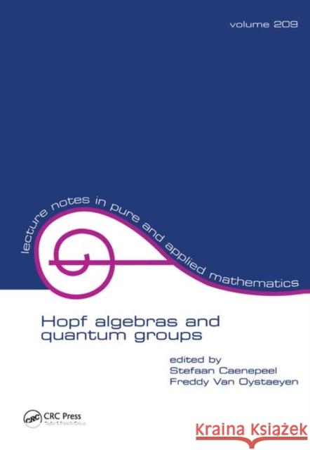 Hopf Algebras and Quantum Groups  9781138442139 Taylor and Francis - książka