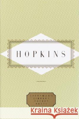 Hopkins: Poems Gerard Manley Hopkins 9780679444695 Everyman's Library - książka