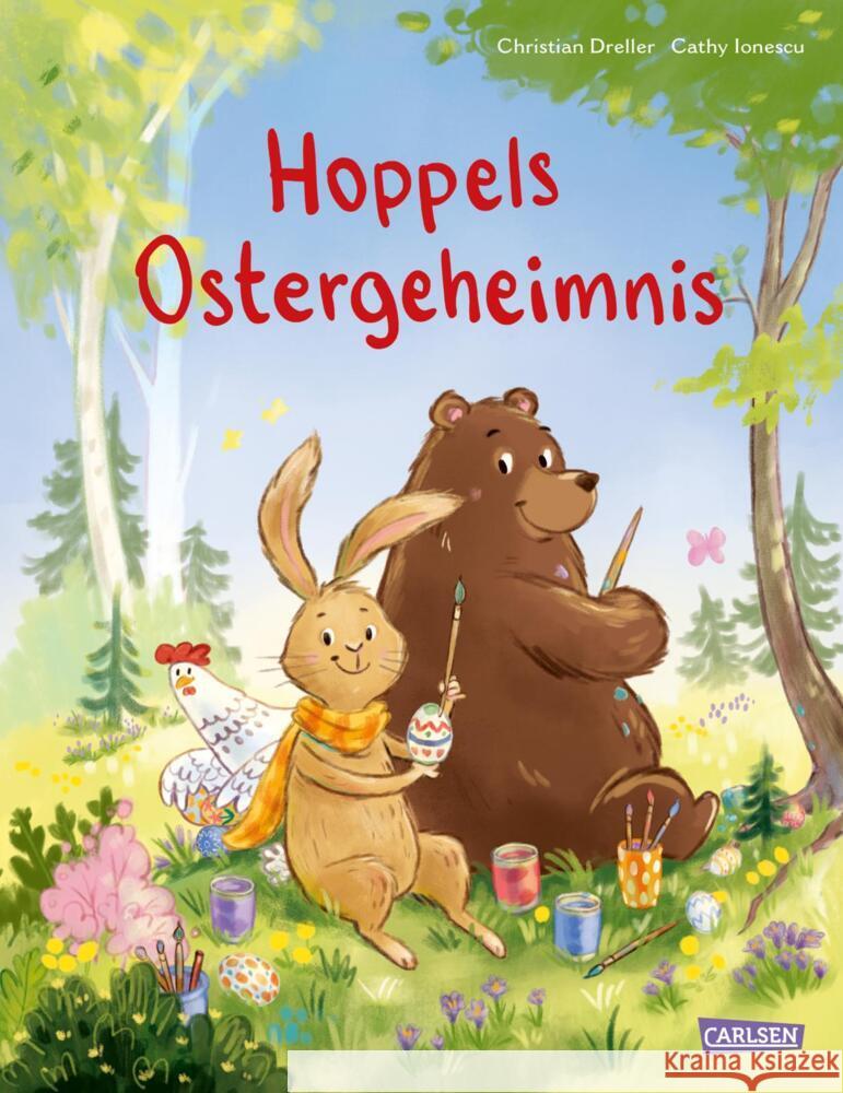 Hoppels Ostergeheimnis Dreller, Christian 9783551521934 Carlsen - książka