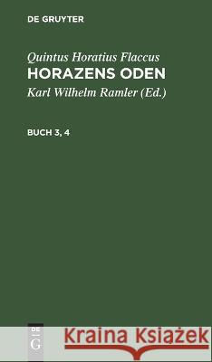 Horazens Oden No Contributor 9783112671030 de Gruyter - książka