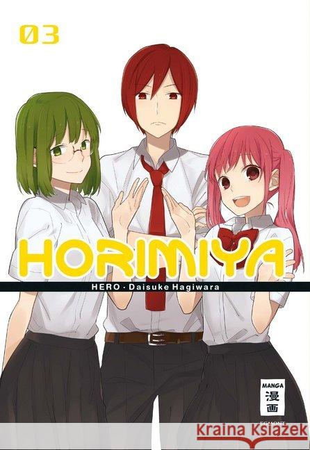 Horimiya. Bd.3 Hagiwara, Daisuke; Hero 9783770494248 Egmont Manga - książka