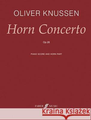 Horn Concerto, Op. 28: Part(s)  9780571518241 Faber Music Ltd - książka