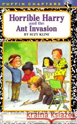 Horrible Harry and the Ant Invasion Suzy Kline Frank Remkiewicz 9780141300825 Puffin Books - książka