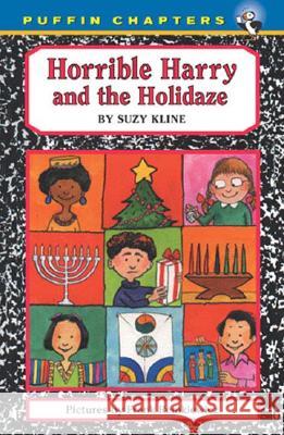 Horrible Harry and the Holidaze Suzy Kline Frank Remkiewicz 9780142402054 Puffin Books - książka