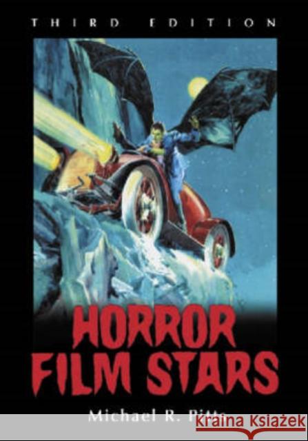 Horror Film Stars Michael R. Pitts 9780786410521 McFarland & Company - książka