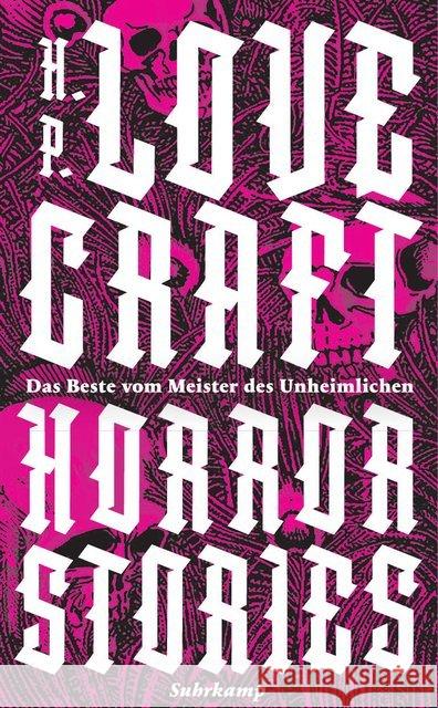 Horror Stories : Das Beste vom Meister des Unheimlichen Lovecraft, Howard Ph. 9783518466049 Suhrkamp - książka