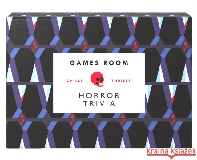 Horror Trivia Chronicle Books 9781797235165 Games Room - książka