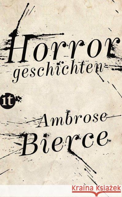 Horrorgeschichten : Originalausgabe Bierce, Ambrose 9783458359852 Insel Verlag - książka