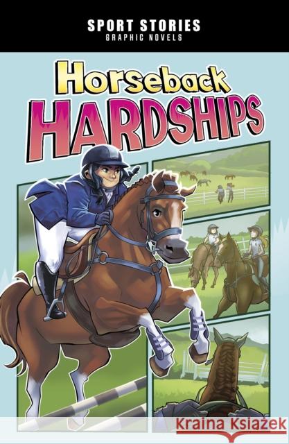 Horseback Hardships Jake Maddox 9781398261174 Capstone Global Library Ltd - książka