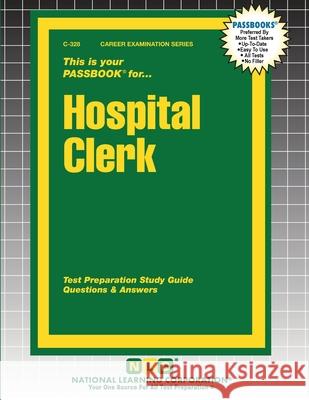 Hospital Clerk Passbooks 9781799303282 National Learning Corp - książka