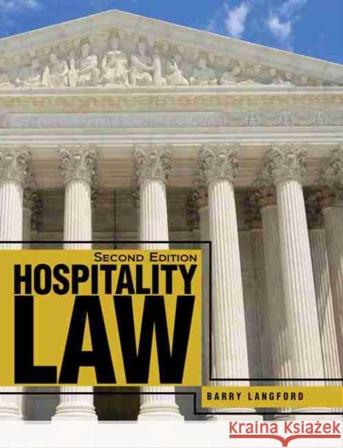 Hospitality Law Langford 9781465210609 Kendall/Hunt Publishing Company - książka