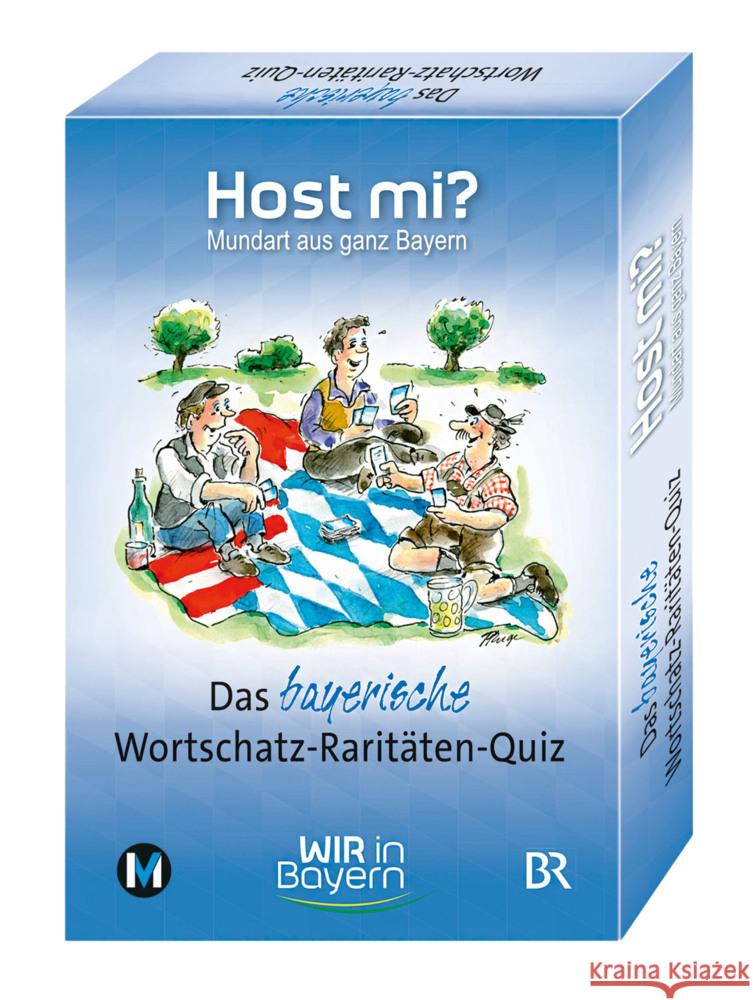 Host mi? - Das bayerische Wortschatz-Raritäten-Quiz Rowley, Anthony 9783937090672 MünchenVerlag - książka