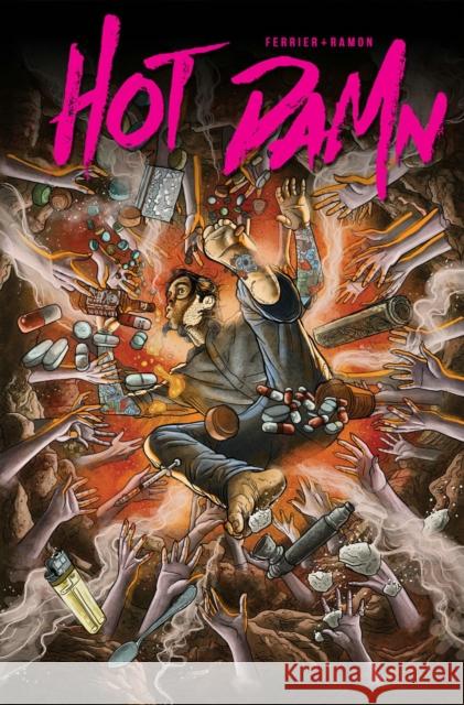 Hot Damn Ryan Ferrier Valentin Ramon 9781631407673 IDW Publishing - książka