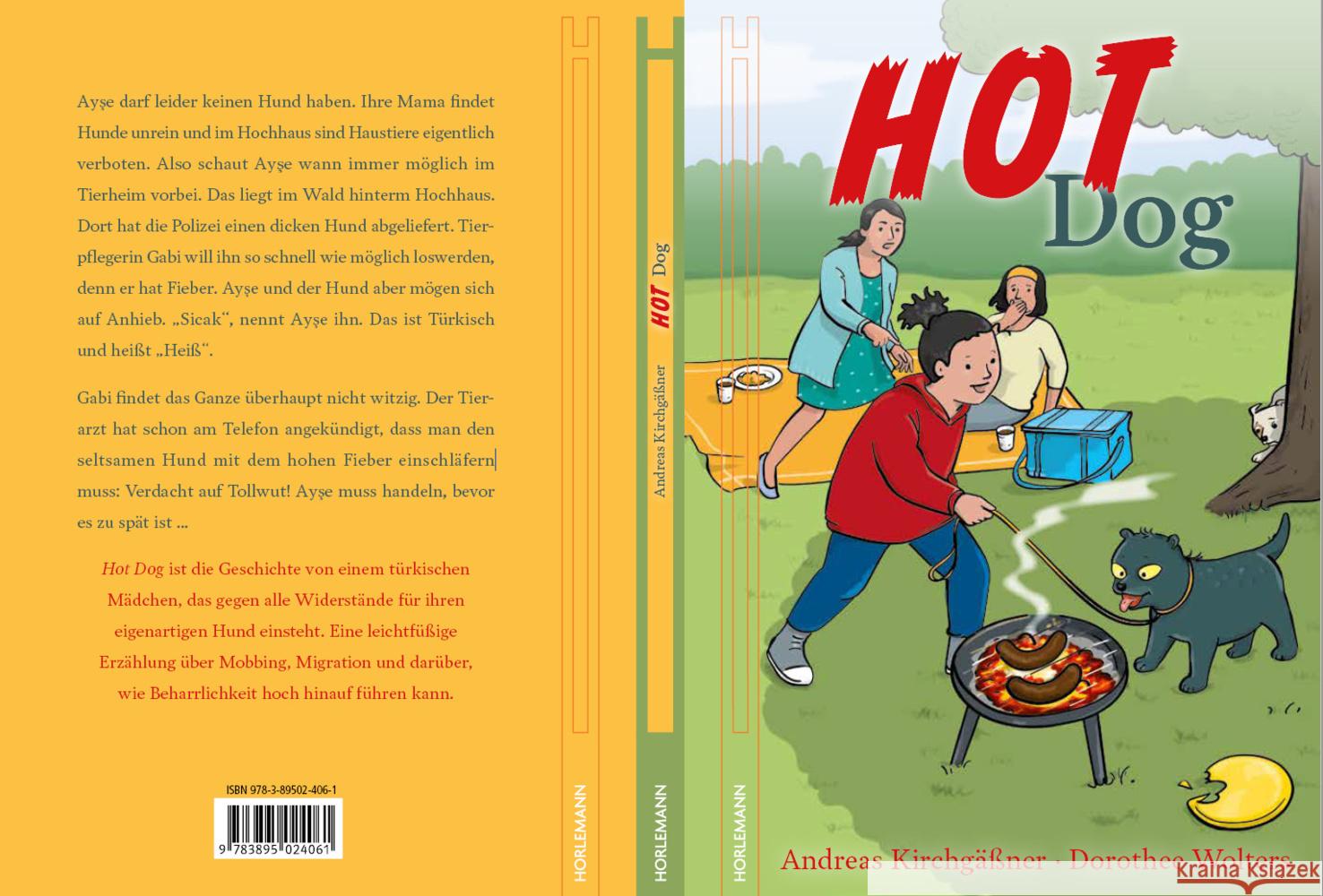 Hot Dog Kirchgäßner, Andreas 9783895024061 Horlemann - książka