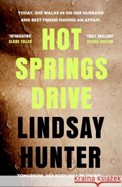 Hot Springs Drive: Absolutely unputdownable, pulse-pounding domestic noir Lindsay Hunter 9780349130743 Dialogue - książka