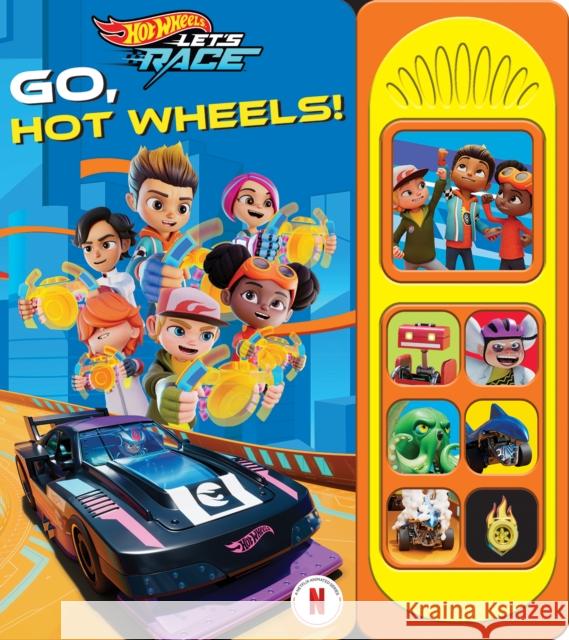 Hot Wheels Let's Race: Go, Hot Wheels! Sound Book PI Kids 9798384602064 Phoenix International Publications, Incorpora - książka