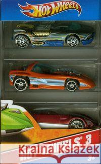 Hot Wheels Samochodziki Trzypak  0027084425611 Mattel - książka