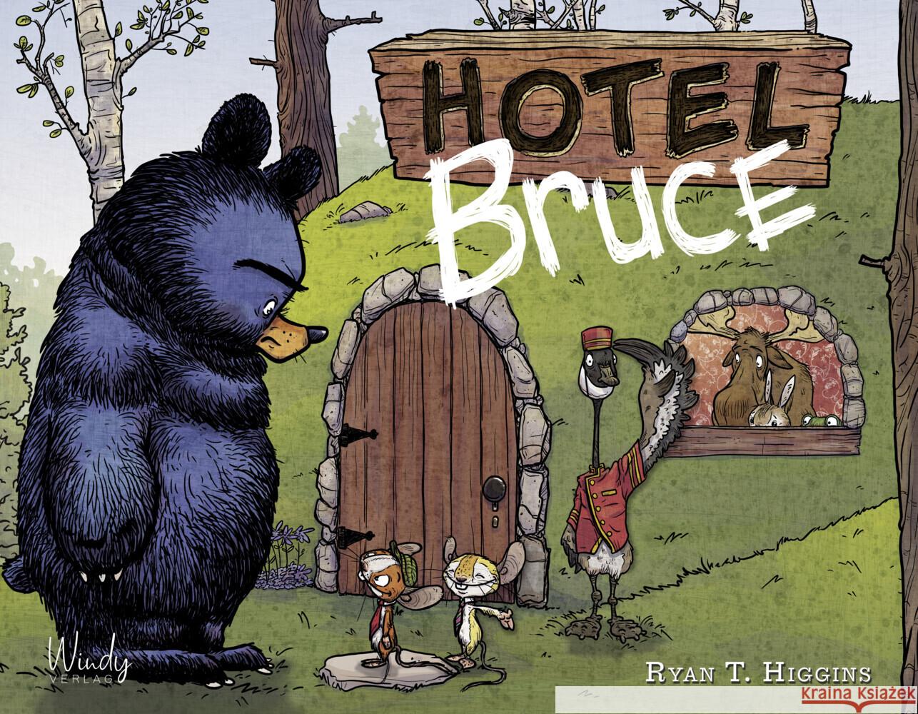 Hotel Bruce Higgins, Ryan T. 9783948417291 Windy Verlag - książka