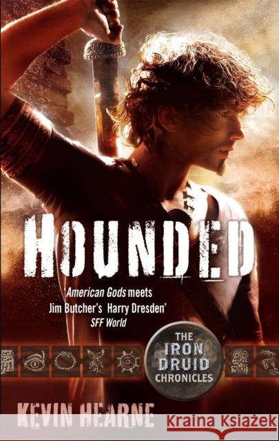 Hounded: The Iron Druid Chronicles Kevin Hearne 9780356501192 ORBIT - książka