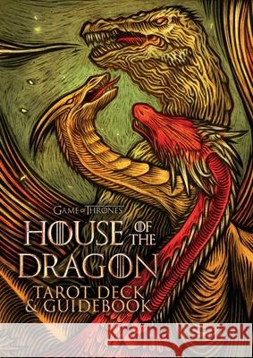 House of the Dragon Tarot Deck and Guidebook Erica Davis 9798886633900 Insight Editions - książka