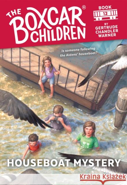 Houseboat Mystery Gertrude Chandler Warner, David Cunningham 9780807534137 Random House Children's Books - książka