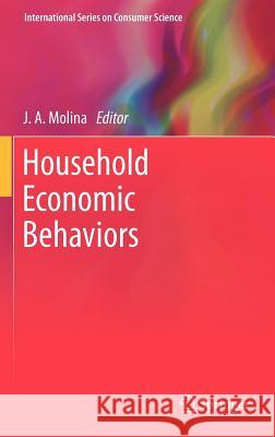 Household Economic Behaviors Jose Alberto Molina 9781441994301 Not Avail - książka