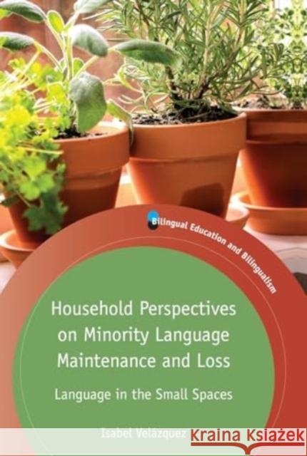 Household Perspectives on Minority Language Maintenance and Loss: Language in the Small Spaces Isabel Vel?zquez 9781788928687 Multilingual Matters - książka