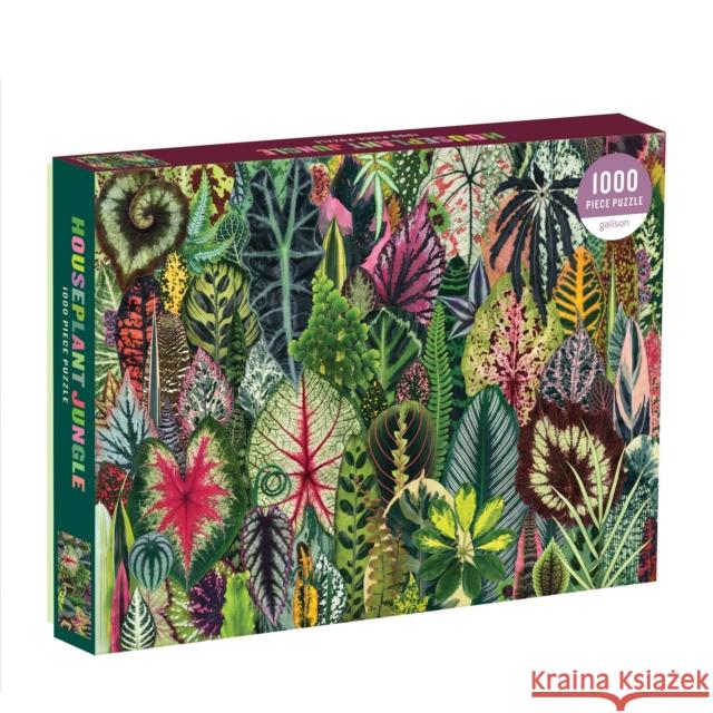 Houseplant Jungle 1000pc Puzzle Troy Litten 9780735359611 Galison - książka