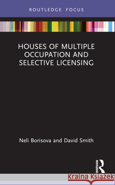 Houses of Multiple Occupation and Selective Licensing David (JMW Solicitors LLP, UK) Smith 9781032286396 Routledge - książka