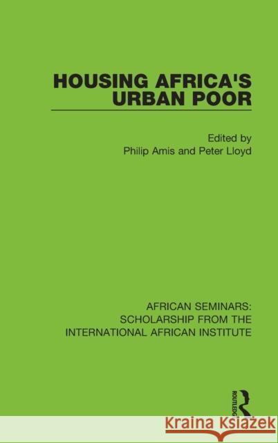 Housing Africa's Urban Poor  9781138334571 Taylor and Francis - książka