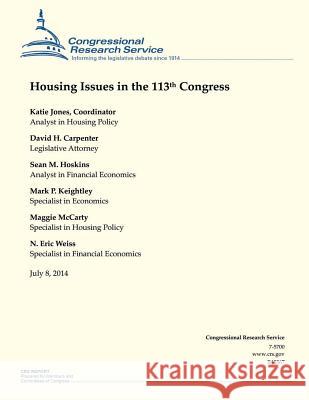 Housing Issues in the 113th Congress Carpenter 9781505552928 Createspace - książka