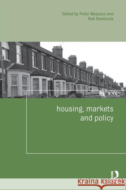 Housing, Markets and Policy   9780415477796  - książka