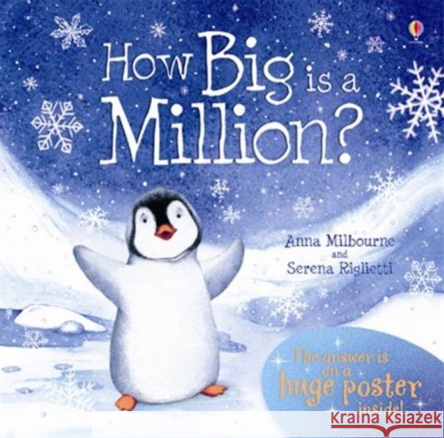 How Big is a Million? Anna Milbourne 9780746077696 Usborne Publishing Ltd - książka