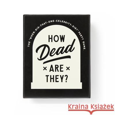 How Dead Are They? Social Game Galison 9780735382886 Galison - książka