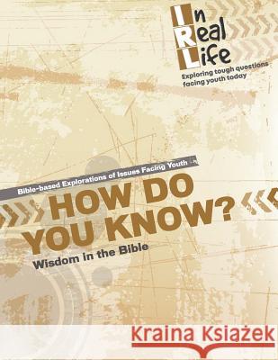 How Do You Know?: Wisdom in the Bible The Pastoral Center 9781949628128 Pastoral Center - książka