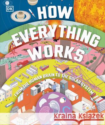 How Everything Works: From Brain Cells to Black Holes DK 9780744060164 DK Publishing (Dorling Kindersley) - książka