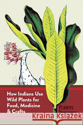 How Indians Use Wild Plants for Food, Medicine & Crafts Densmore, Frances 9780486230191 Dover Publications - książka