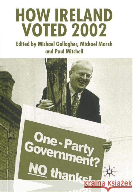 How Ireland Voted 2002 Michael Marsh Paul Mitchell 9780333968352 PALGRAVE MACMILLAN - książka