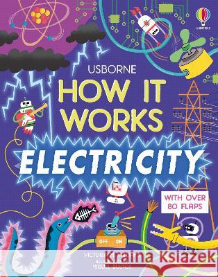 How It Works: Electricity Victoria Williams Miguel Bustos 9781805074748 Usborne Books - książka