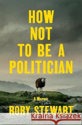 How Not to Be a Politician: A Memoir Rory Stewart 9780593300329 Penguin Press - książka