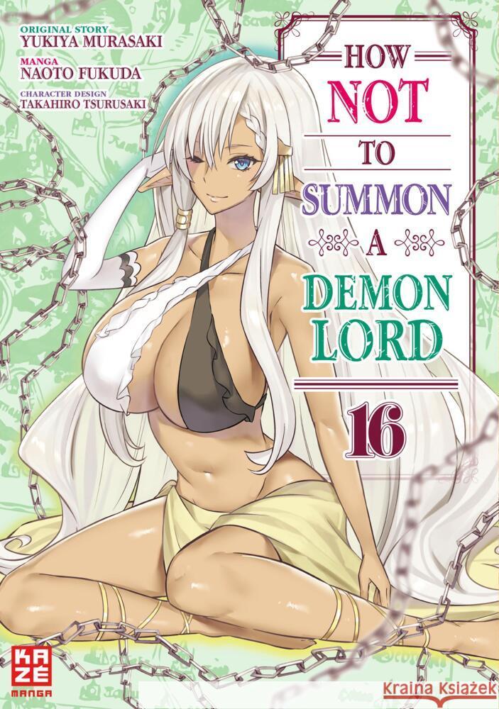 How NOT to Summon a Demon Lord - Band 16 Fukuda, Naoto 9782889512454 Kazé Manga - książka