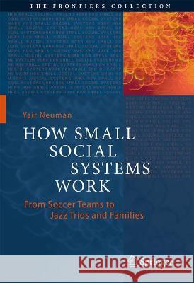 How Small Social Systems Work: From Soccer Teams to Jazz Trios and Families Yair Neuman 9783030822378 Springer - książka