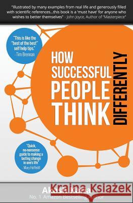 How Successful People Think Differently Akash Karia 9781506195629 Createspace - książka