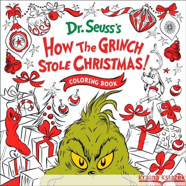 How the Grinch Stole Christmas! Coloring Book Theodor S. Geisel 9780593814215 Random House Books for Young Readers - książka