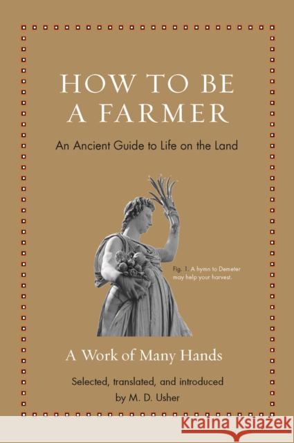 How to Be a Farmer: An Ancient Guide to Life on the Land M. D. Usher 9780691211749 Princeton University Press - książka