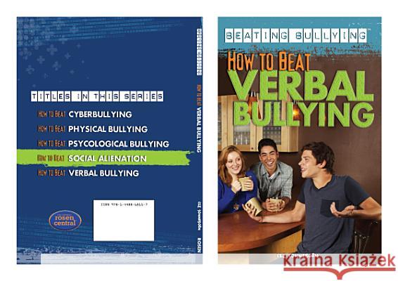How to Beat Verbal Bullying Liz Sonneborn 9781448868117 Rosen Central - książka