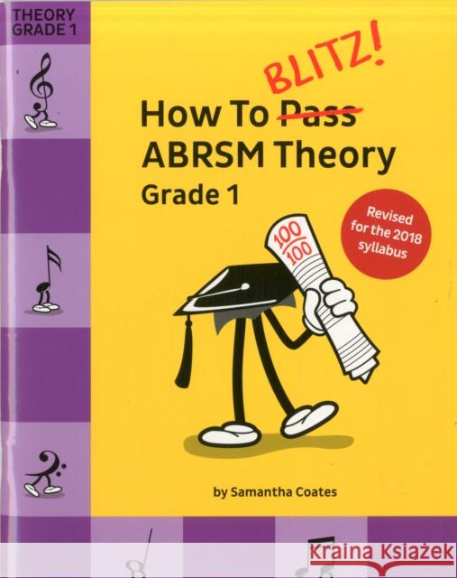 How To Blitz! ABRSM Theory Grade 1 (2018 Revised)  9781785589355 Hal Leonard Europe Limited - książka