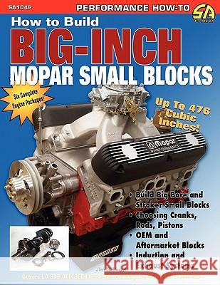 How to Build Big-Inch Mopar Small Blocks Jim Szilagy 9781613250129 Cartech - książka