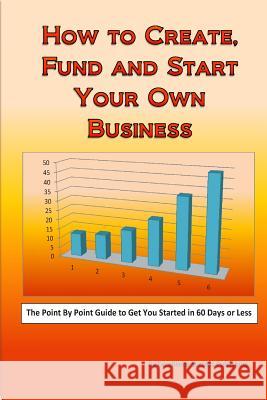 How to Create, Fund and Start Your Own Business Excellence Success Publishing 9781495943171 Createspace - książka